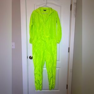 Bright Green Jumpsuit